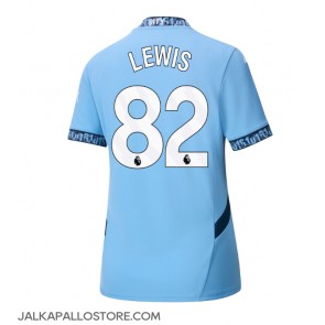 Manchester City Rico Lewis #82 Kotipaita Naisten 2024-25 Lyhythihainen